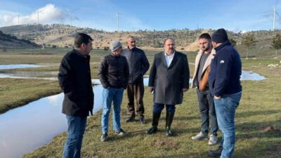 Eskişehir’in İnönü ilçesinde, tarım arazilerinde kullanılan sulama suyunun sürdürülebilirliği amacıyla