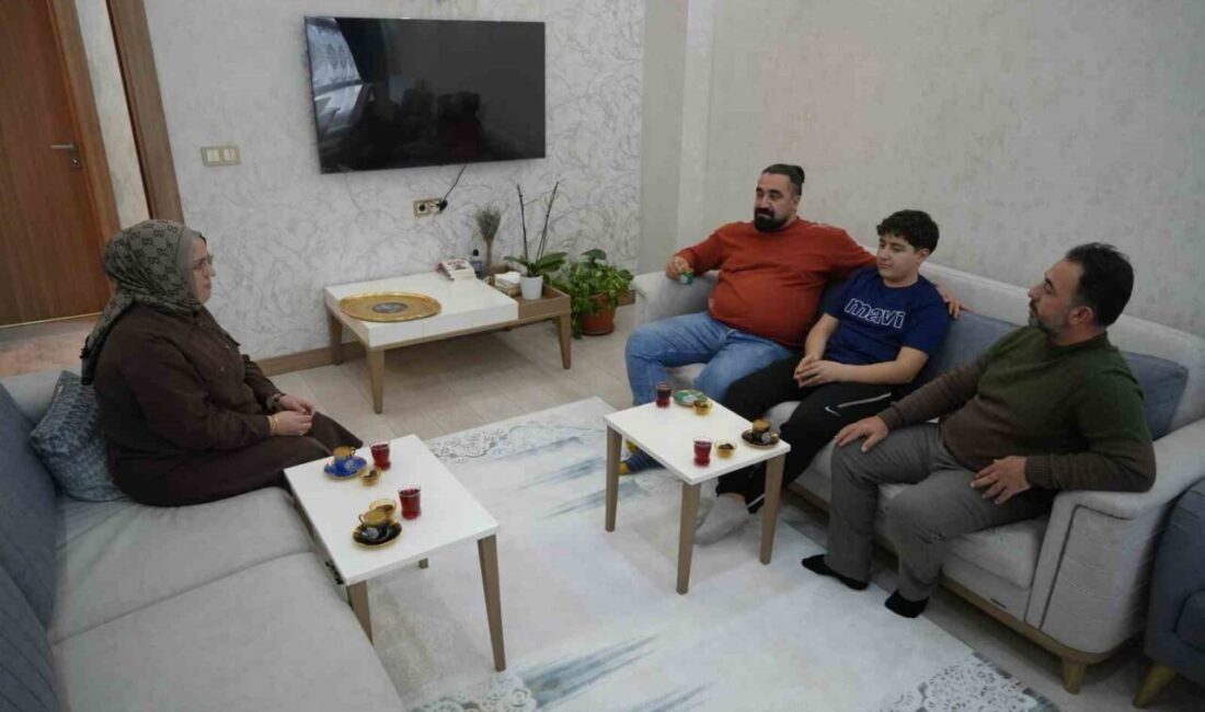 Kahramanmaraş merkezli depremlerden etkilenen Gaziantep’in İslahiye ilçesinde depremzedeler için TOKİ