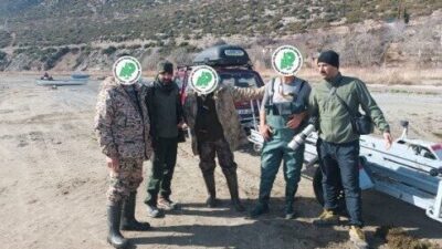 Isparta’da Doğa Koruma ve Millî Parklar Müdürlüğü ekiplerince hafta sonu