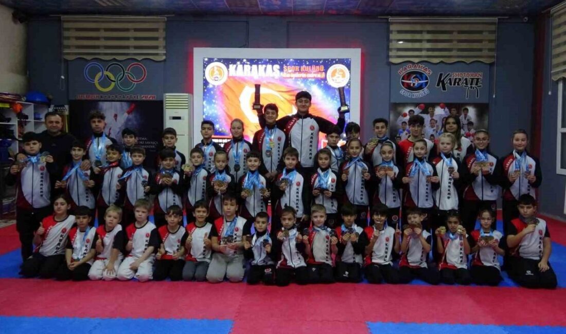 Türkiye Karate Federasyonu’nun 2026 yılı Spor Toto Yıldızlar Ligi’nde mücadele