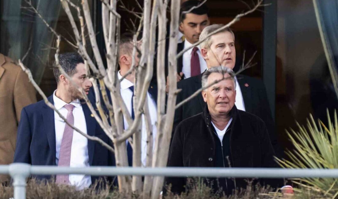 ABD ve Ukrayna müzakere heyetleri, arasında İsviçre’nin Cenevre kentinde yapılan