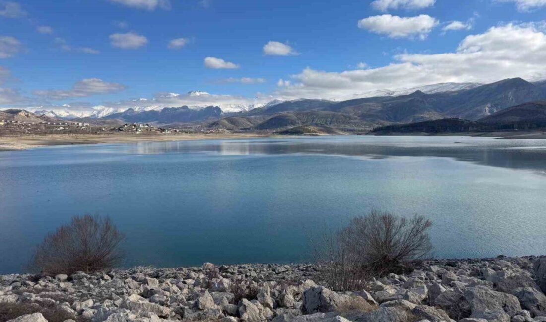 Konya’nın Halkapınar ilçesinde bulunan İvriz Barajında, son yağışların etkisiyle doluluk