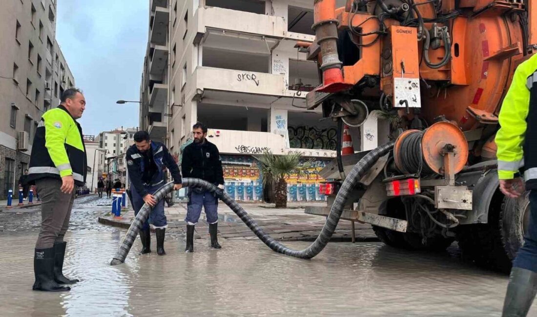 İzmir’de en yüksek rüzgar hızı saatte 137,5 kilometreye ulaşırken, 1