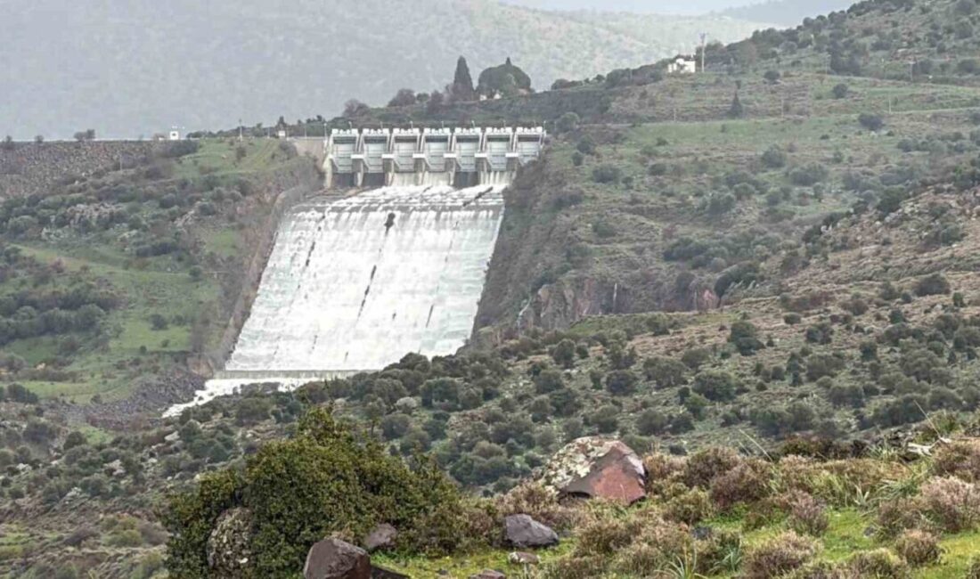 İzmir’de son günlerde etkili olan aşırı yağışlar nedeniyle barajlarda su