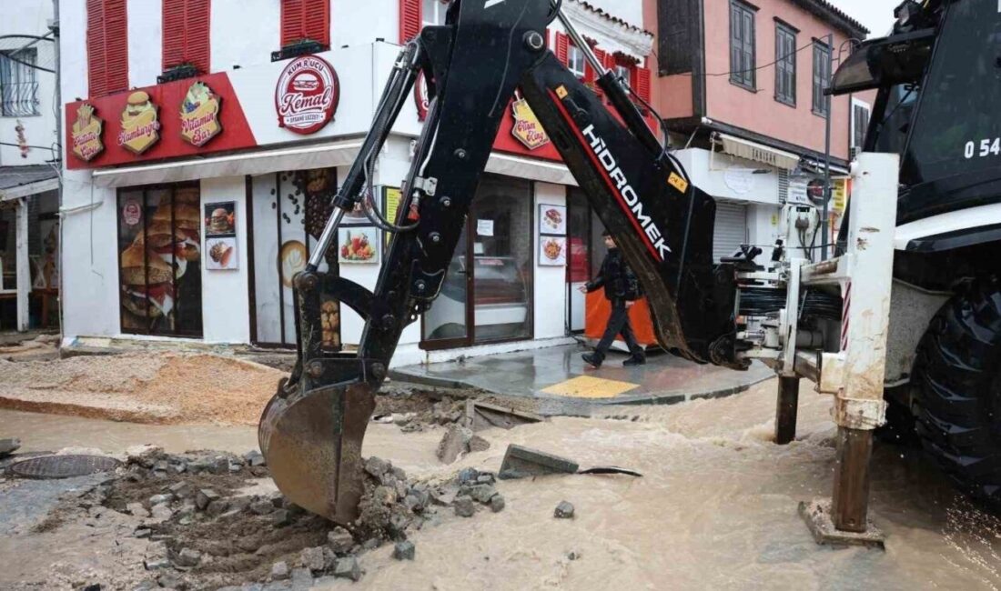 İzmir’de son günlerde etkisini artırarak devam eden sağanak yağışlar nedeniyle,