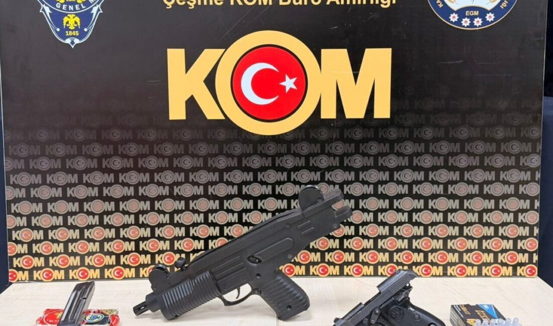 İzmir’de polis ekiplerinin organize suç örgütlerine yönelik düzenlediği operasyonda, hakkında