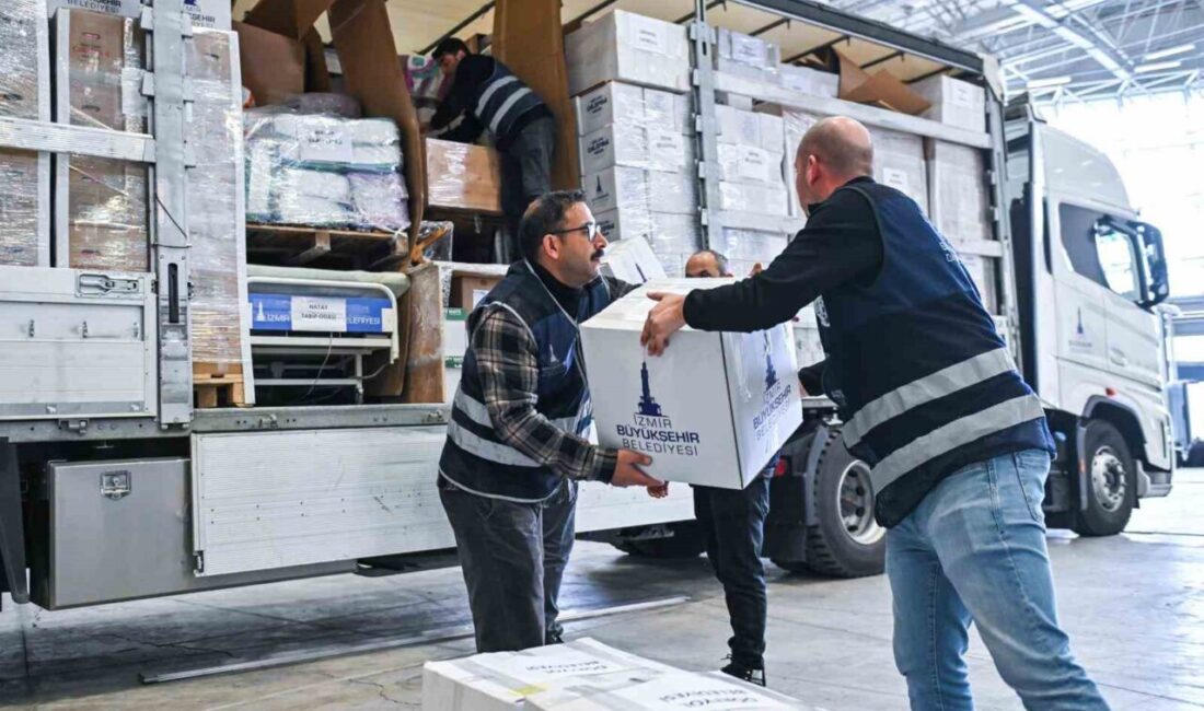 İzmir Büyükşehir Belediyesi, 6 Şubat depremlerinin üçüncü yılında Hatay’ı yalnız