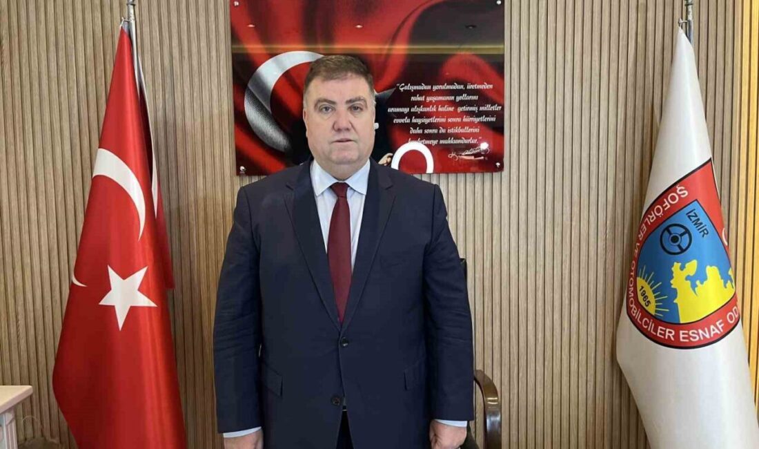 İzmir Şoförler ve Otomobilciler Esnaf Odası Başkanı Erkan Özkan, taksilerde