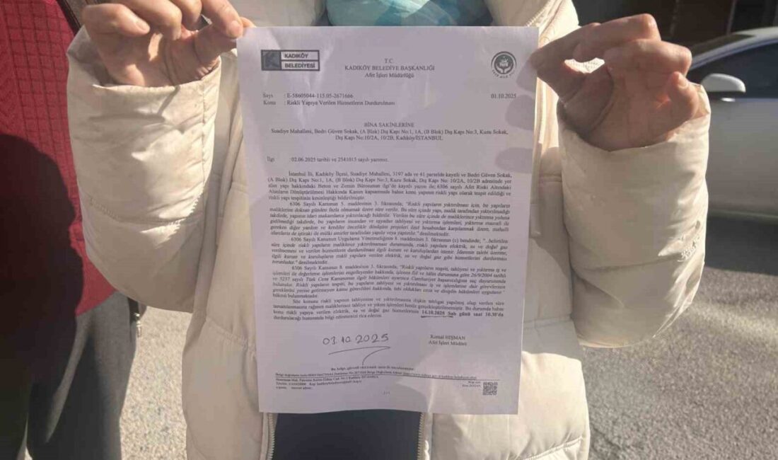 Kadıköy Suadiye’de devam eden kentsel dönüşüm çalışmalarında İstanbul Büyükşehir Belediyesi’nin