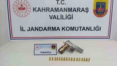 Kahramanmaraş İl Jandarma Komutanlığı tarafından yapılan uygulamalarda çeşitli suçlardan aranan
