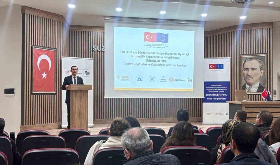 Kahramanmaraş’ta Doğu Akdeniz Kalkınma Ajansı yatırım destek ofisi ve ICMPD