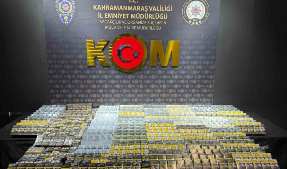 Kahramanmaraş’ta düzenlenen narkotik ve kaçakçılık operasyonunda 1 kişi tutuklandı. Alınan