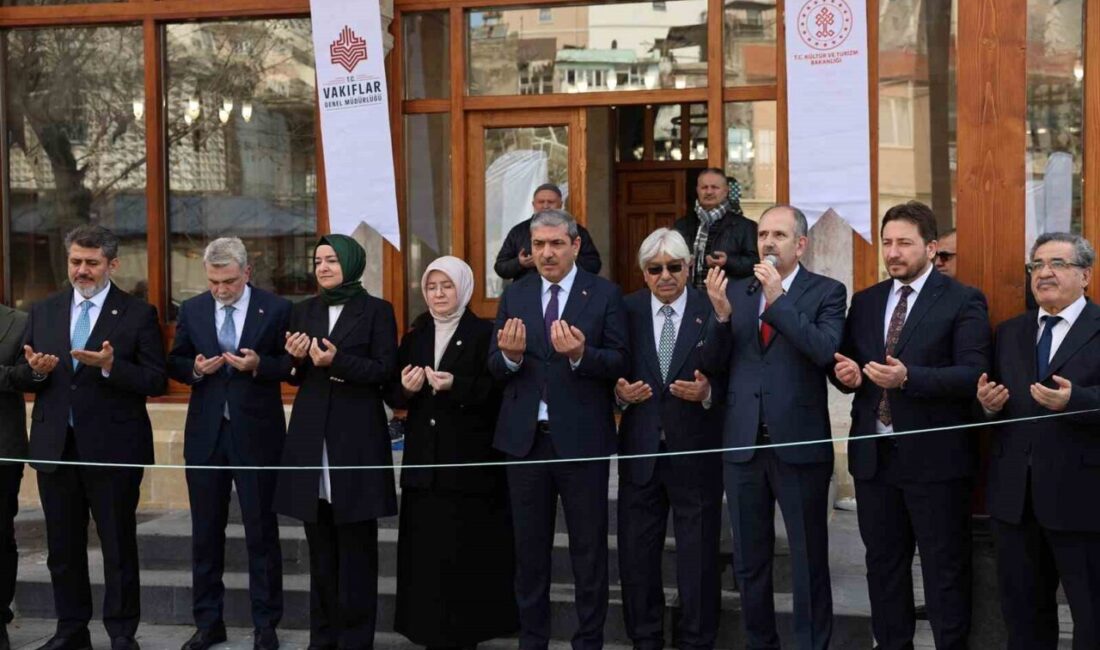 Kahramanmaraş’ta 6 Şubat depremlerinde ağır hasar gören 5 cami restorasyon