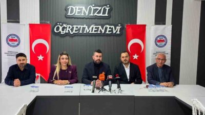 Denizli’de sendika üyeleriyle buluşan Bağımsız Kamu Görevlileri Sendikaları Konfederasyonu (BASK)