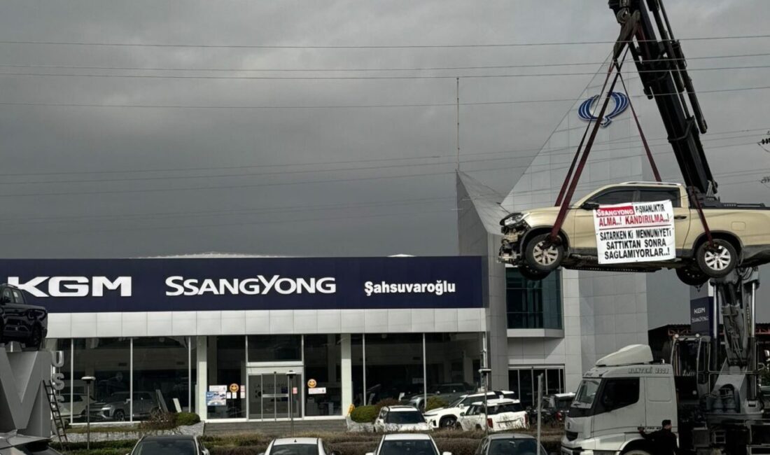 Adana’da bir kişi, şirketine aldığı kamyoneti 101 bin kilometreye gelince