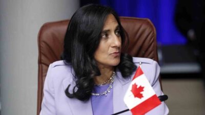 Kanada Dışişleri Bakanı Anita Anand, “Rejim değişikliği olmadan İran ile