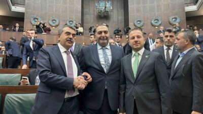 Bursa Kantinciler Odası Başkanı Özgür Güneş ve yönetimi, Ankara’da gerçekleştirdikleri