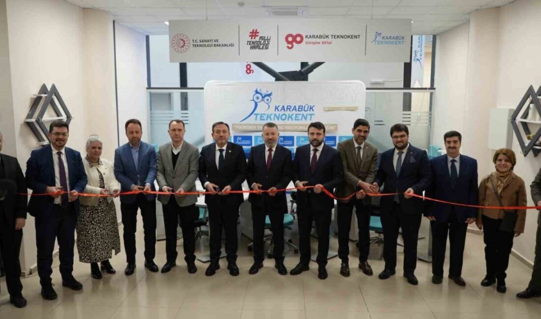 Karabük Üniversitesi(KBÜ), Teknokent bünyesinde kurulan “Girişim Ofisi”ni düzenlenen törenle hizmete