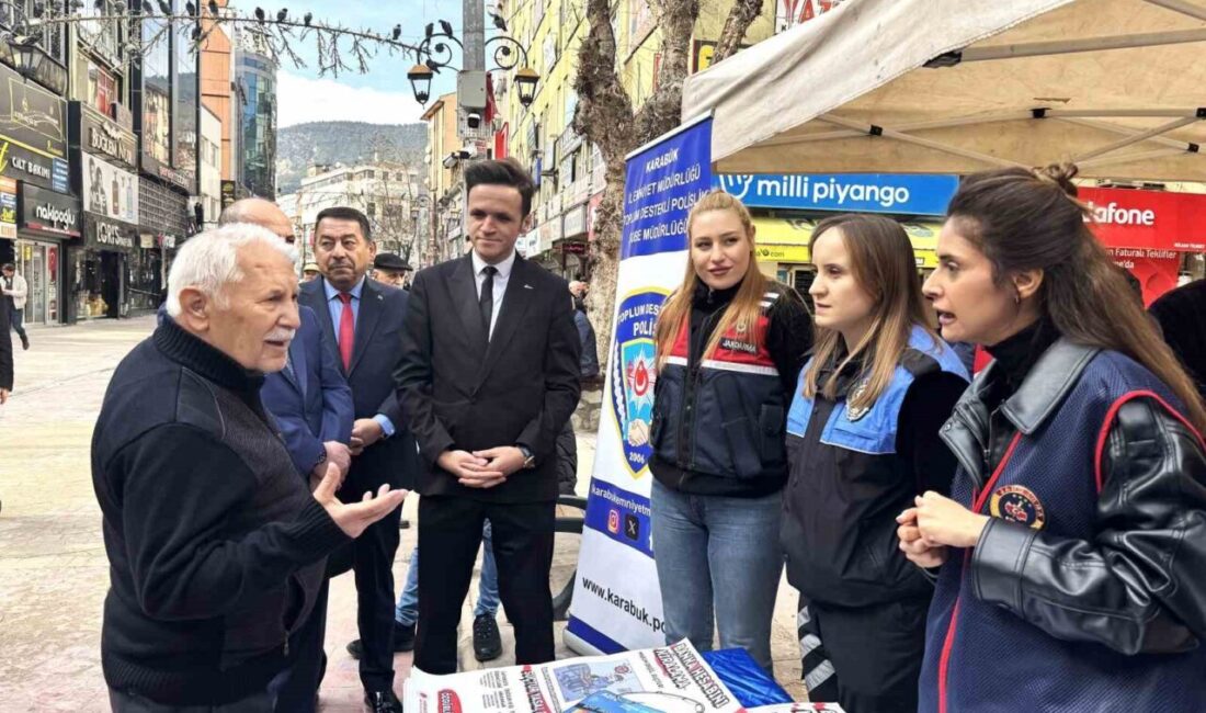 Karabük’te, çocuklar adına açılan banka hesaplarının dolandırıcılıkta kullanılmasına karşı vatandaşları