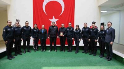 Erzurum Emniyet Müdürü Onur Karaburun, personele yönelik örnek uygulamalara devam