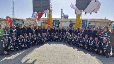 Karaman’da İl Özel İdaresi hizmetine alınan 23 araç için teslim