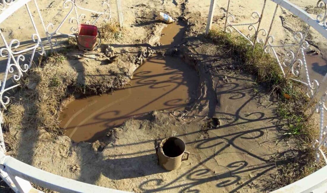 Karaman’ın Sarıveliler ilçesine bağlı Göktepe beldesinde mezarlıkta çıkan ve çeşitli
