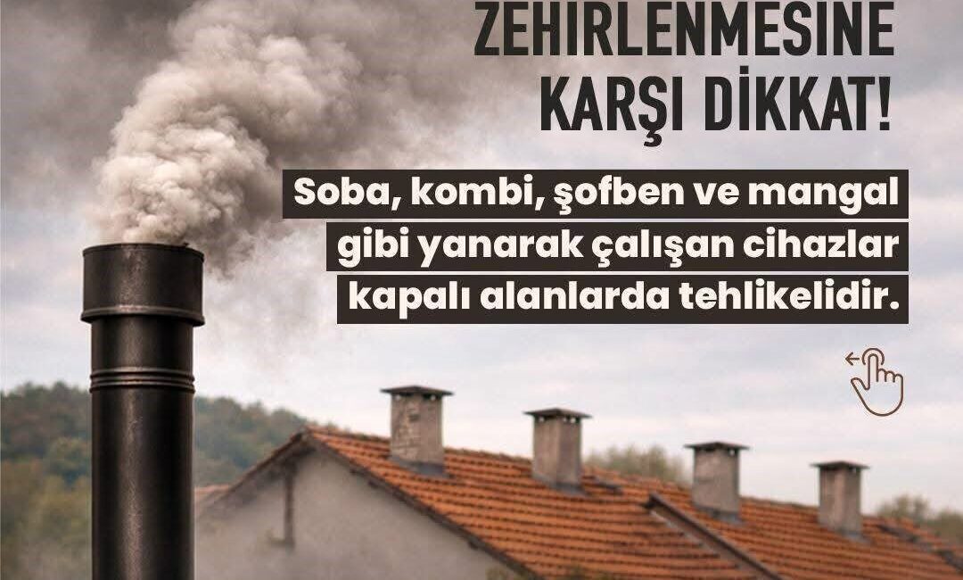 Aydın Atatürük Devlet Hastanesi, karbonmonoksit zehirlenmelerine karşı uyarılarda bulundu. Aydın