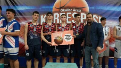 Kocaeli’de bu yıl 6’ncısı düzenlenen “Okullar Arası Kardeş Pası Basketbol