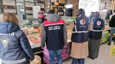 Kars’ta Ramazan ayı öncesinde vatandaşların güvenli ve sağlıklı alışveriş yapabilmesi
