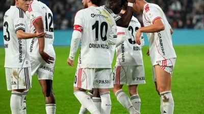 Beşiktaş, Süper Lig’de karşılaştığı ve 3-2 mağlup ettiği Başakşehir’e karşı