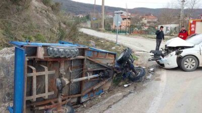 Kastamonu’nun Cide ilçesinde otomobil ile çarpışan, “pat pat” diye tabir