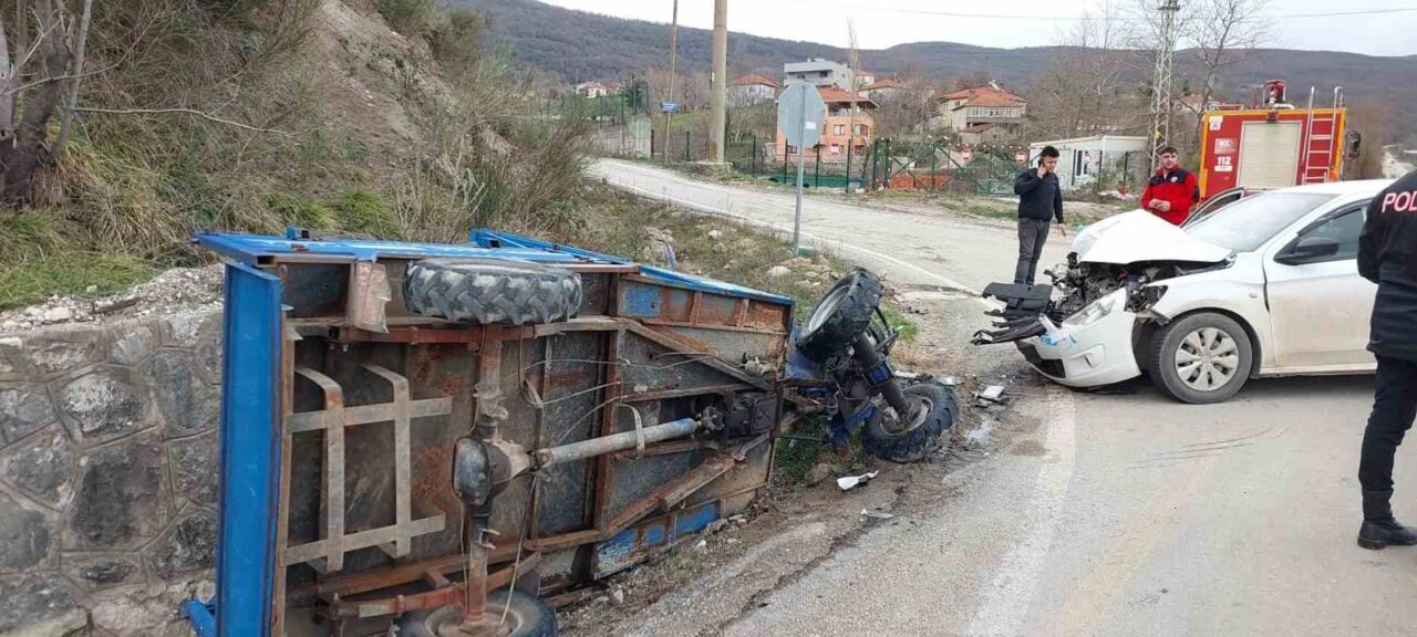 Kastamonu’nun Cide ilçesinde otomobil ile çarpışan, “pat pat” diye tabir