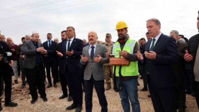 Adıyaman’da Kayaönü Mahallesinde 12 derslikli ilk ve ortaokulun binasının temeli