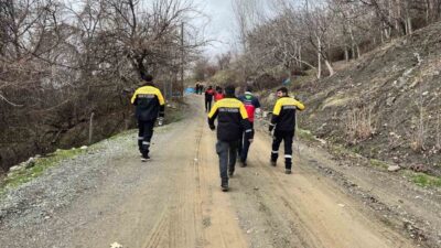 Diyarbakır’ın Kulp ilçesinde kaybolan zihinsel engelli yaşlı adamı arama çalışmaları