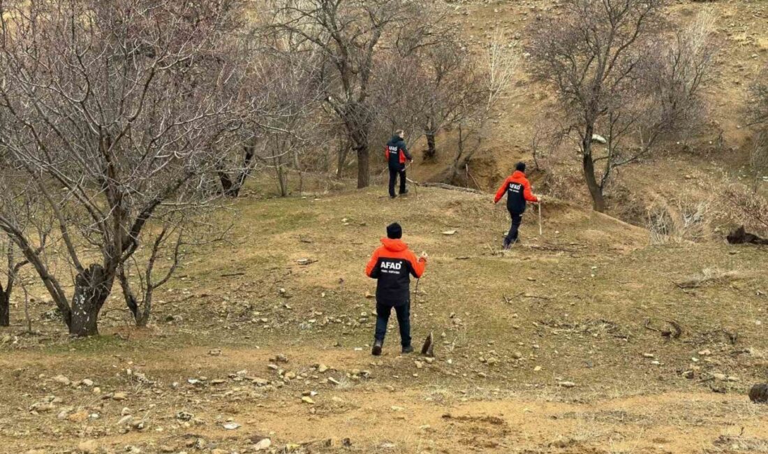 Elazığ’da 6 gün önce kaybolan İbrahim Kaya’yı arama çalışmaları devam