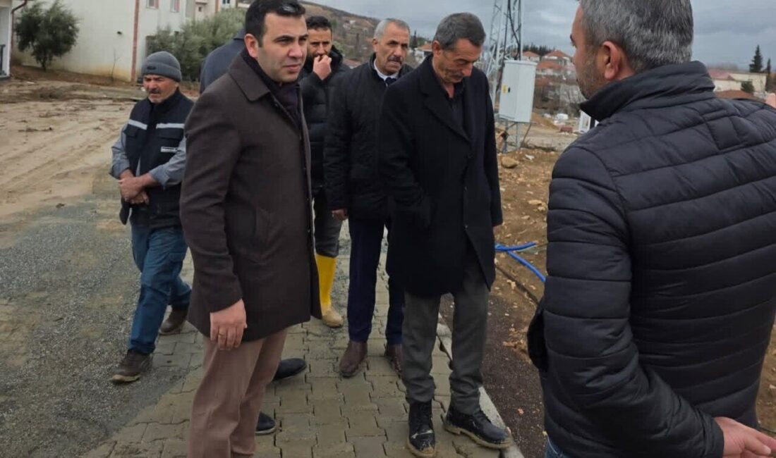 Adıyaman’ın Gölbaşı ilçesinde dün gece etkili olan yoğun yağışın ardından