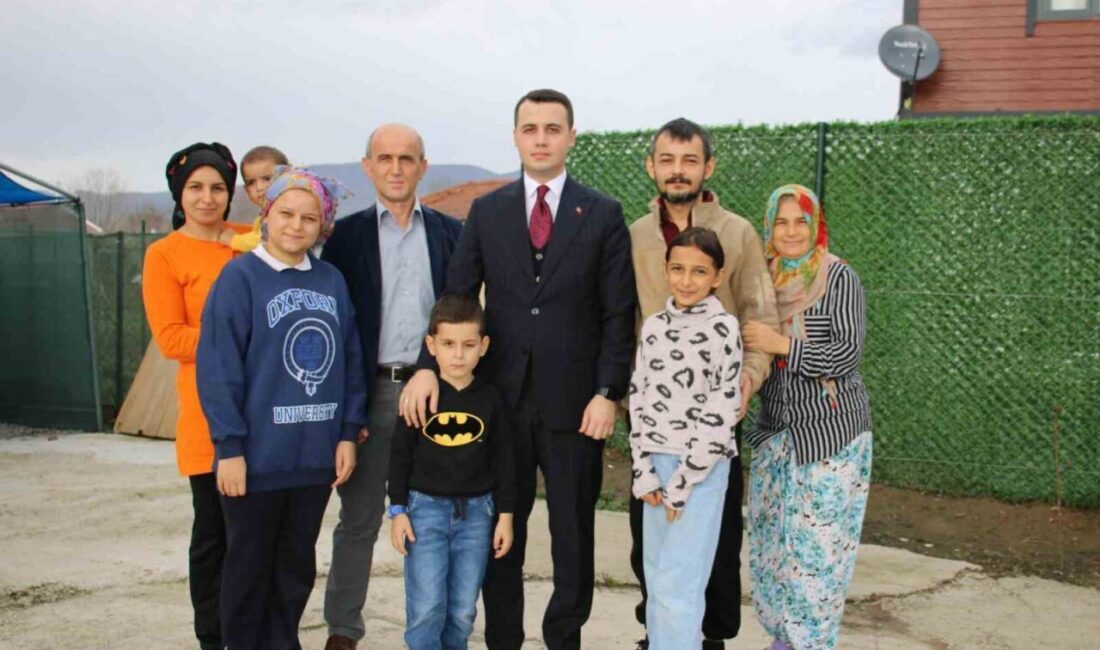 DÜZCE (İHA) – Düzce’nin Çilimli ilçesi Kaymakamı Furkan Alpay, hane