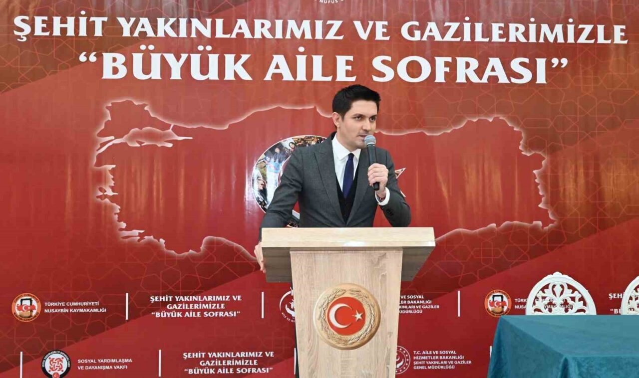 Mardin’in Nusaybin İlçe Kaymakamı Evren Çakır, Ramazan ayının ilk gününde