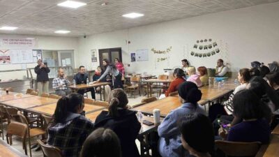 Sarıgöl Kaymakamı Halil Dalak, eşi Ayfer Dalak ile birlikte KYK