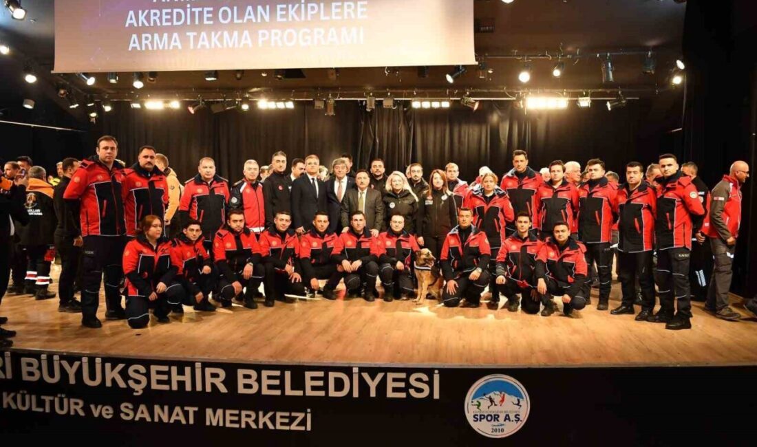 Kayseri Valiliği, Kayseri Büyükşehir Belediyesi ve AFAD iş birliğiyle düzenlenen