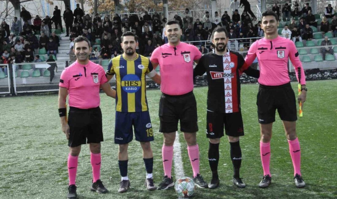 Kayseri Şeker Mustafa Kılıç Süper Amatör Küme’de 19. haftada düdük