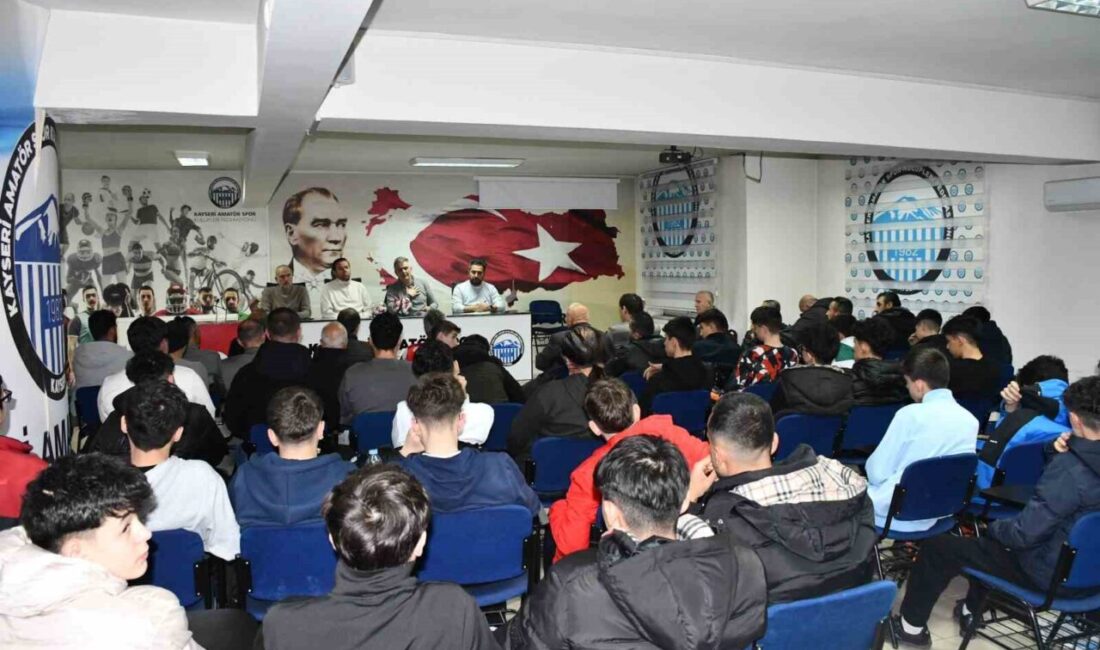 Kayseri U15 Ligi 2025-2026 sezonu fikstür çekimi yapıldı. Sezonda 4