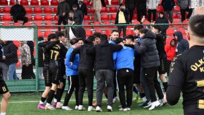 Kayseri Birinci Amatör Küme ekiplerinden Kayseri Ülküspor, ligin son maçını