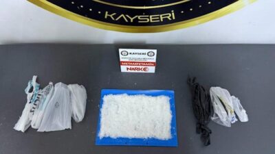 Kayseri’de polis ekipleri tarafından yapılan çalışmalarda, uyuşturucu madde ticareti yapmak