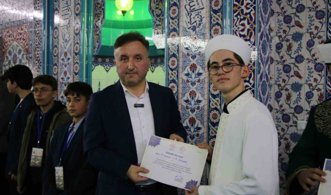 Kayseri’de, Milli Eğitim Bakanlığı koordinesinde düzenlenen İmam Hatip Okulları Mesleki