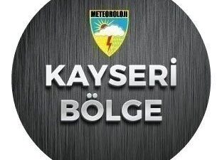 Meteoroloji 7. Bölge Müdürlüğü’nden yapılan açıklamada Kayseri ve çevresinde kuvvetli