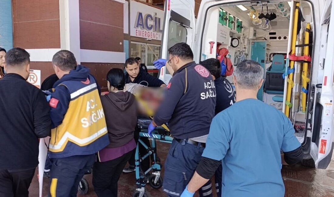 Adıyaman’da, tekeri kopan aracın takla atması sonucu ağır yaralanan kadın