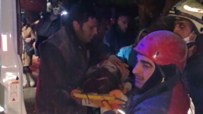 Kahramanmaraş’ta 6 Şubat 2023’te meydana gelen 7.7’lik depremin ardından Malatya’da