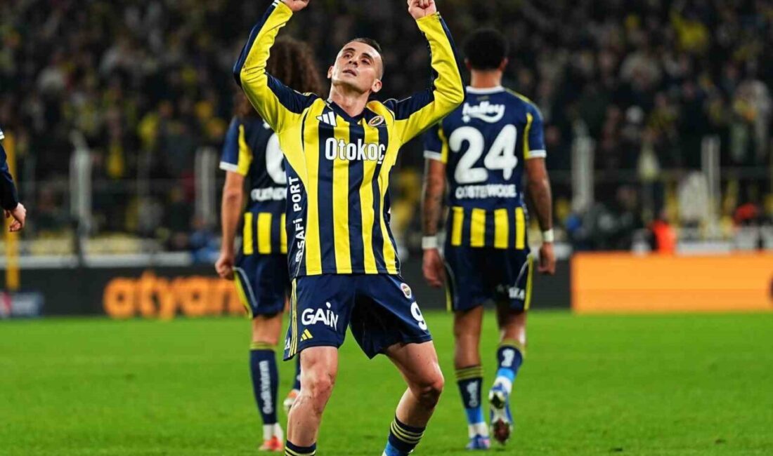 Fenerbahçe’nin milli oyuncusu Kerem Aktürkoğlu, Trendyol Süper Lig’de 8 maç