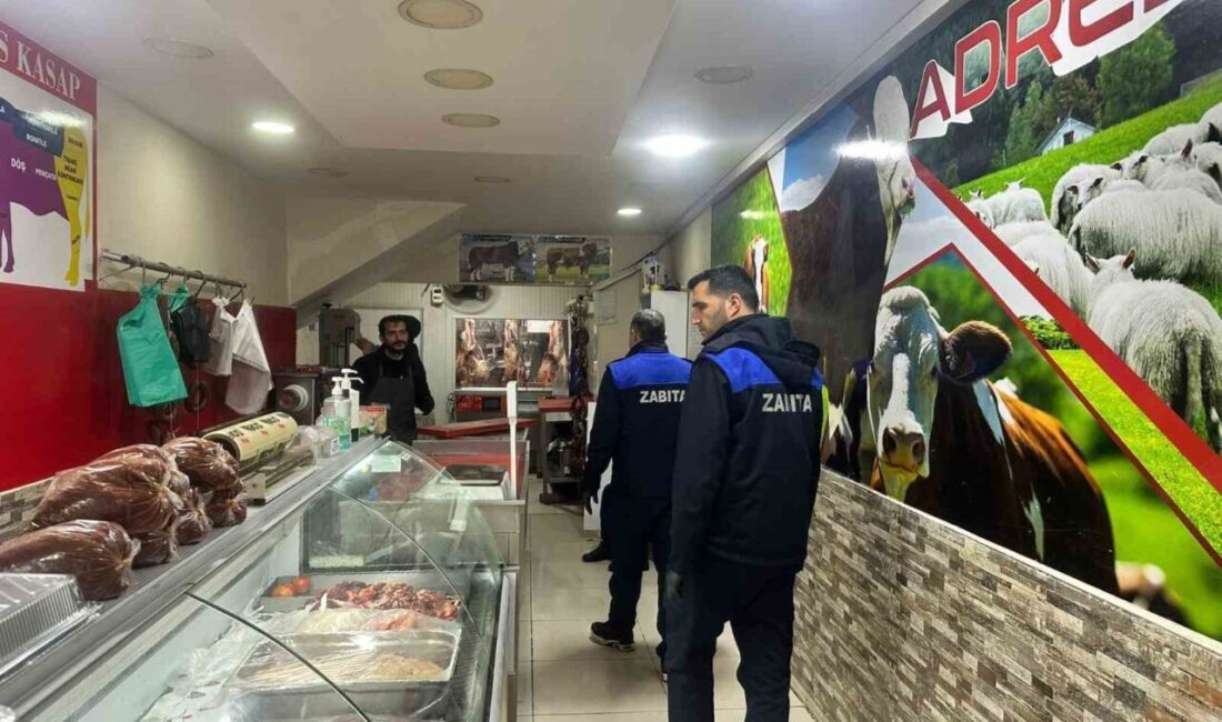 Adıyaman Kâhta Belediyesi Zabıta Müdürlüğü ekipleri, yaklaşan Ramazan ayı öncesinde